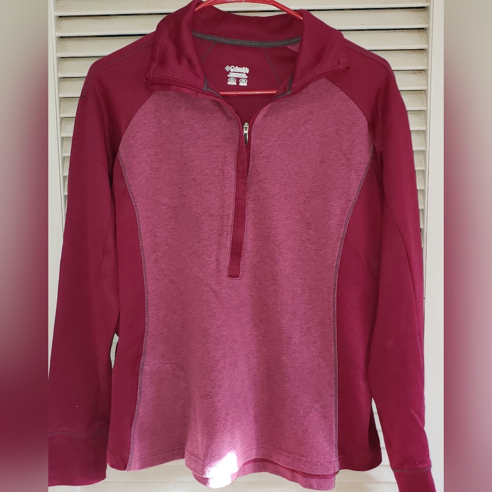 Columbia Omni-Wick XL pull over shirt